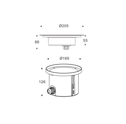 Under water light SK-20-1202a