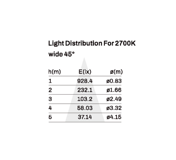 Surface mounted light model SK-02-SD3024