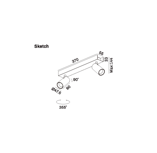 Spot light model SK-03-SD3152