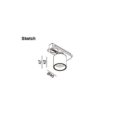 Track Light model SK-04-TR3053