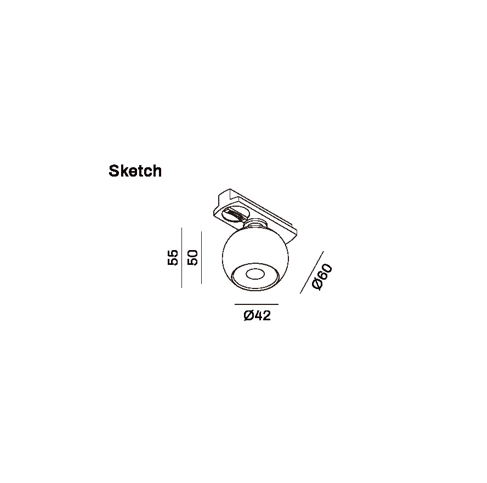 Track Light model SK-04-TR3054