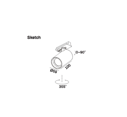 Track Light model SK-04-TR3055