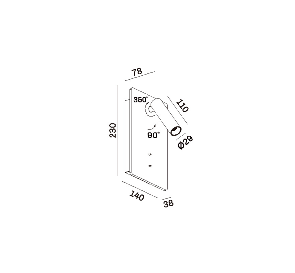 Reading Light l Showcase Light SK-09-WL3192