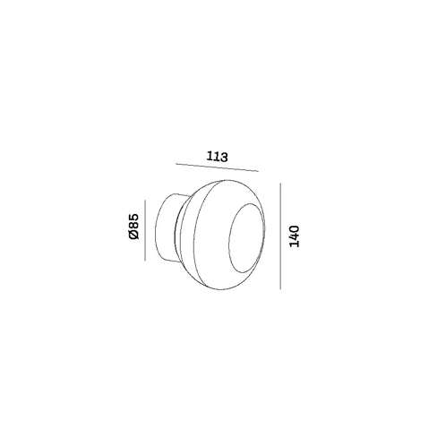 Outdoor surface mount light l Ceiling Light SK-12-3070