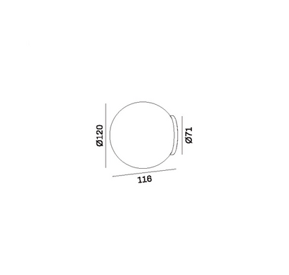 Outdoor surface mount light l Ceiling Light SK-12-3189