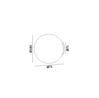 Outdoor surface mount light l Ceiling Light SK-12-3190