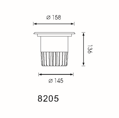 In-ground light SK-17-8206