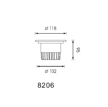 In-ground light SK-17-8206