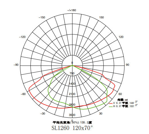 Floodlight SK-19-SL1260UB-50