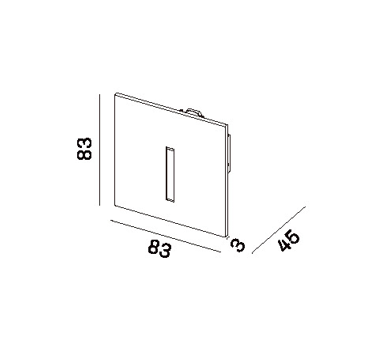 Outdoor Recessed Wall light SK-15-DL3019