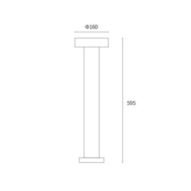 Bollard SK-18-WB8160H
