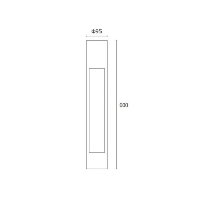 Bollard SK-18-WB8095H