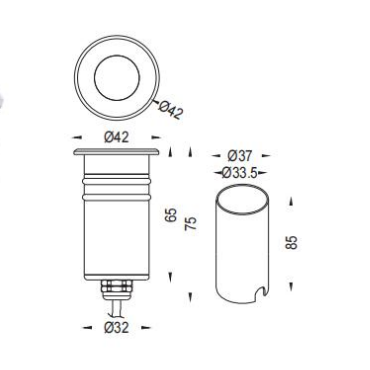 In-ground light SK-17-WB2042R