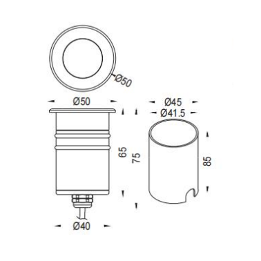 In-ground light SK-17-WB2050R