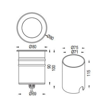In-ground light SK-17-WB2080R